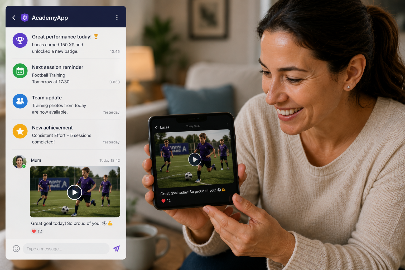 Community sharing feed